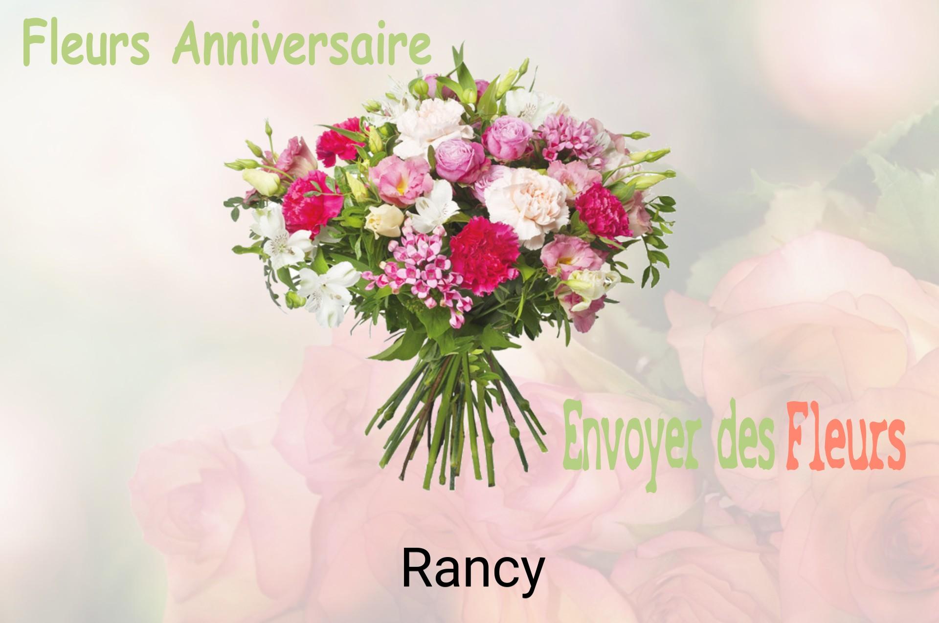 Bouquet de fleurs d’anniversaire livré à Rancy