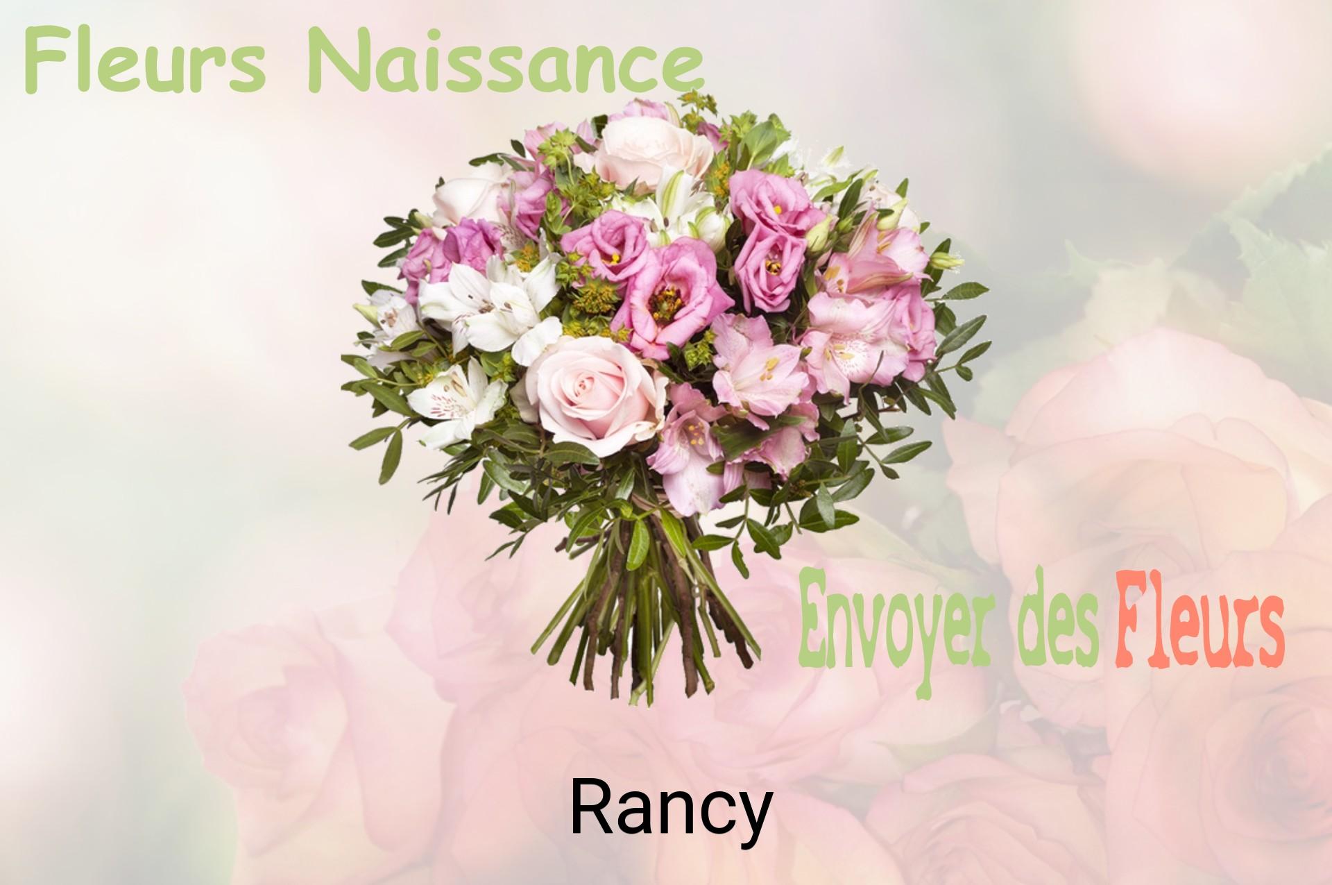 Bouquet de fleurs de naissance livré à Rancy